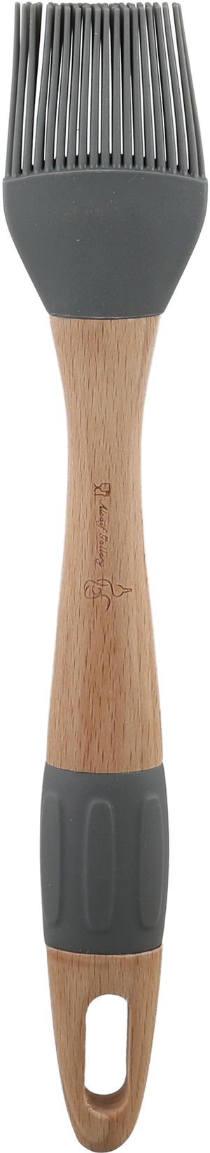 فرشاة خشب سيلكون السيف غاليري، 27x4.7 سم، يد خشبي - خشبي فاتح رمادي product image