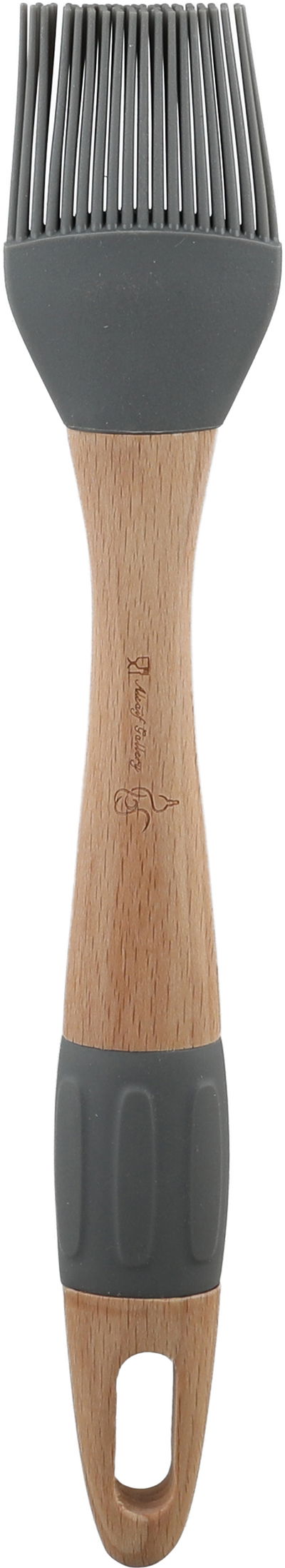 فرشاة خشب سيلكون السيف غاليري، 27x4.7 سم، يد خشبي - خشبي فاتح رمادي product image 1