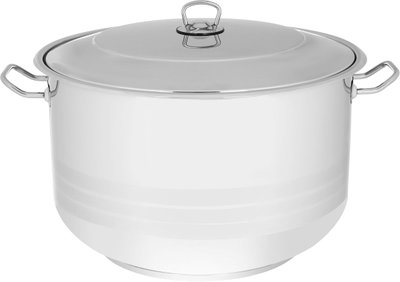 HASCEVHER steel pot, 45 litres, 30 cm - silver product image 2