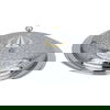 Gozi Steel Al Saif Gallery, 60 cm, round, with engraved cover - silver product image 2