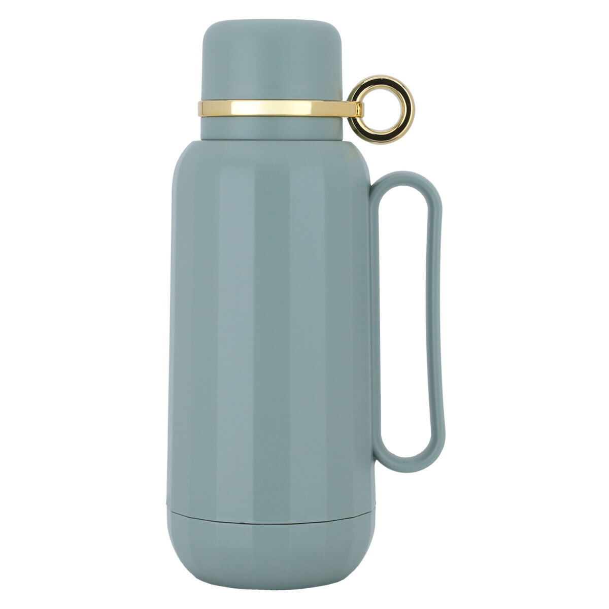 ترمس رحال تايملس، 1 لتر، حافظة داخلية زجاج حراري، هيكل خارجي بلاستيك - أخضر product image 1