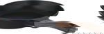 طقم قدور جرانيت نيوكلاين، 10 قطع، غطاء زجاج - ازرق غامق product image 5