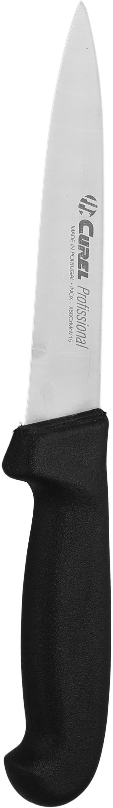 طقم سكاكين مع حقيبة ستانلس استيل كيرل، 5 حبات - فضي أسود product image 5
