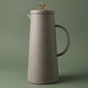 Al Saif Gallery Royal 8 thermos star lid, 1 liter, glass inner container, plastic outer shell - Cappuccino product image 1