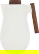 Al Saif Gallery Layar thermos, 1 liter, wooden handle, squeezer, thermal glass inner container, plastic outer shell - light beige product image 1