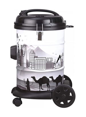 مكنسة برميل ارو، بقوة 2200 واط اكسترا تربو، 21 لتر، RO-21VAA - ابيض اسود product image 2