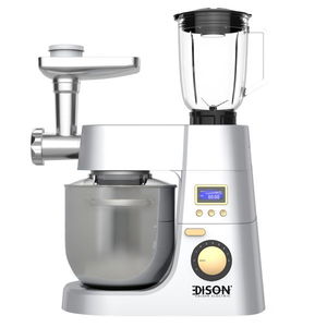 Edison Titanium Electric Kneading Machines, 4 Functions, 6.5L, 8 Speeds, 1800W - Silver product image
