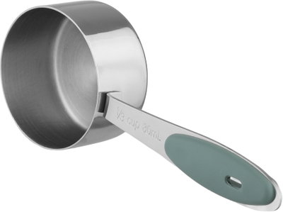 Al Saif Gallery Stainless Steel Measuring Cup Set, 4 Pieces, Silicone Handle - Silver product image 10
