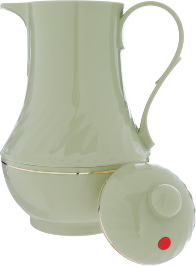 Rotpont thermos, 1 liter, glass inner container, plastic outer shell - light green product image 5