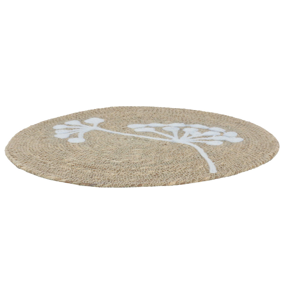 Al Saif Gallery wicker tablecloth, 33 cm, white rose - beige product image 2
