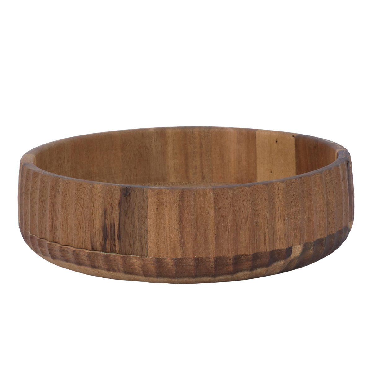 Al Saif Gallery Wooden Bowl, 22 cm, Round - Dark Brown product image