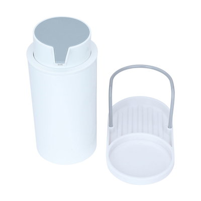 علبة صابون ضغط بلاستيك السيف غاليري، باستاند - أبيض product image 3