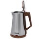غلاية كهربائية استيل إديسون، 1850-2200 واط، 1.7 لتر، D2017w - فضي خشبي product image 3