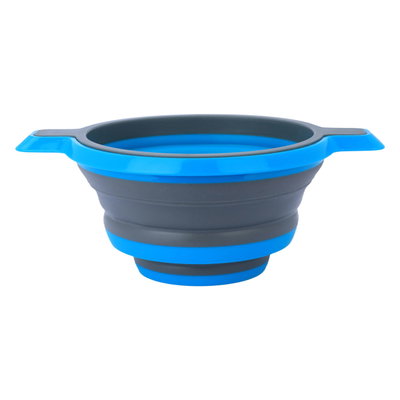 Al Saif Gallery Silicone Strainer Set, 2 Pieces, with Plastic Edges - Blue product image 3