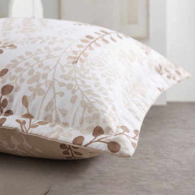 طقم لحاف ساليرنو مايكروفايبر، 240x260 سم، نفرين، 9 قطع - ابيض بيج product image 3