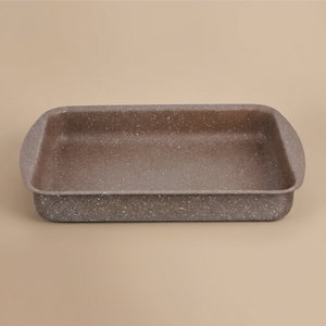 Rocky Granite Oven Tray, 35x25 cm, Rectangular - Brown product image
