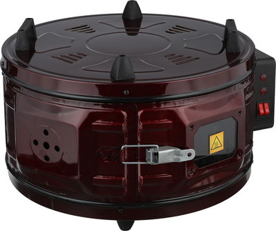 فرن دائري كهربائي كيون، 1200 واط، 32 لتر، 44 سم، KRO/2001 - عنابي product image 3