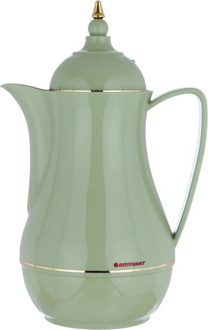 Rotpont thermos, 1 liter, glass inner container, plastic outer shell - green product image 2