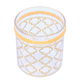 علبة بهارات بلاستيك السيف غاليري، دائري، منقوش ذهبي - شفاف product image 6