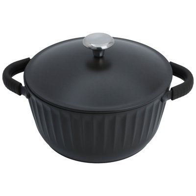 طقم قدور جرانيت روبوست، 7 قطع - أسود product image 3