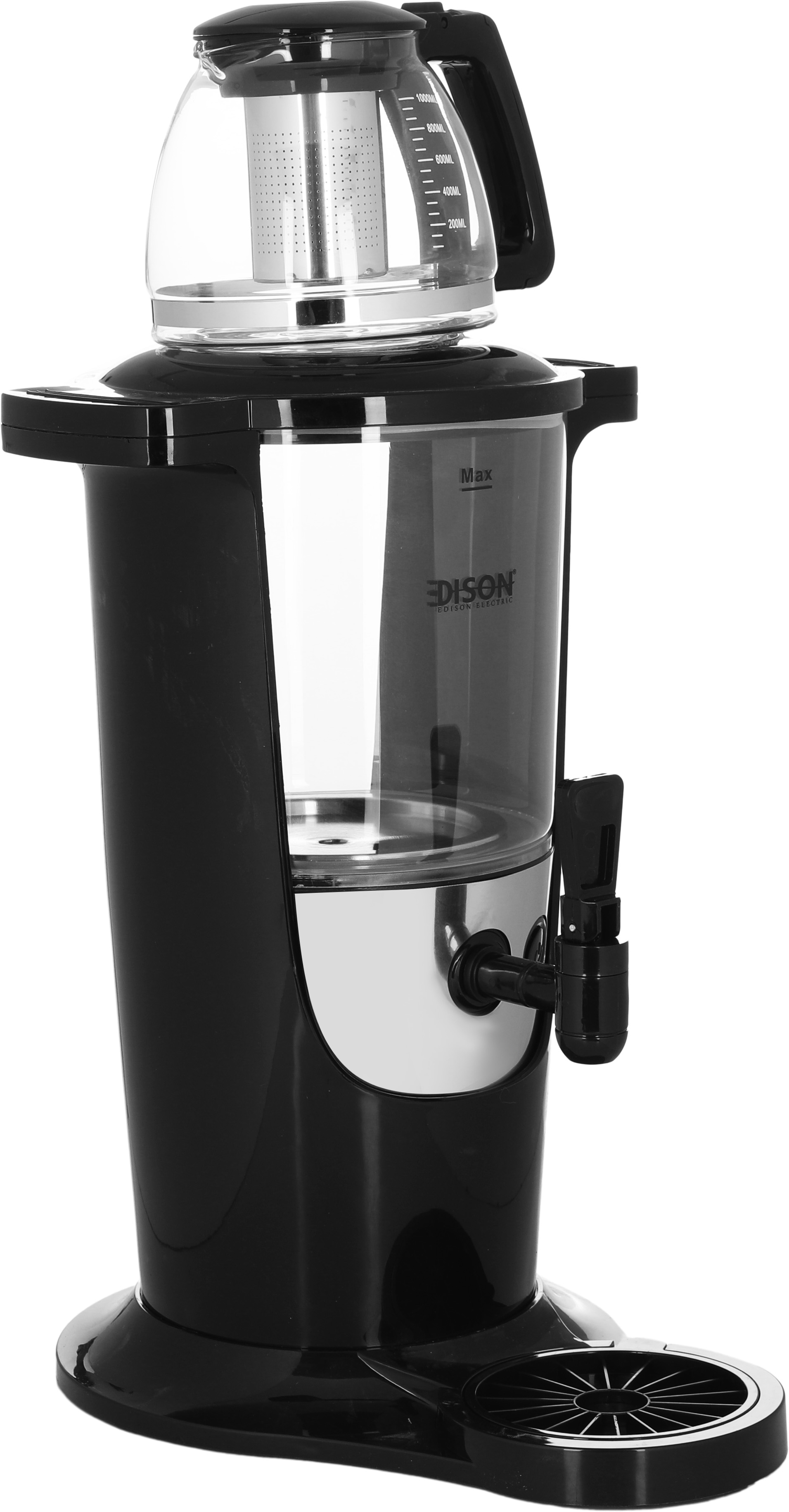 Edison Electric Samawer, With Glass Teapot, 3L/1.0L, 1500W - Black product image 3