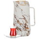 Al Saif Gallery thermos, 1 liter - white marble product image 1