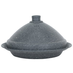 طاجن جرانيت هاشفير، 30 سم، تركي - رمادي product image 2