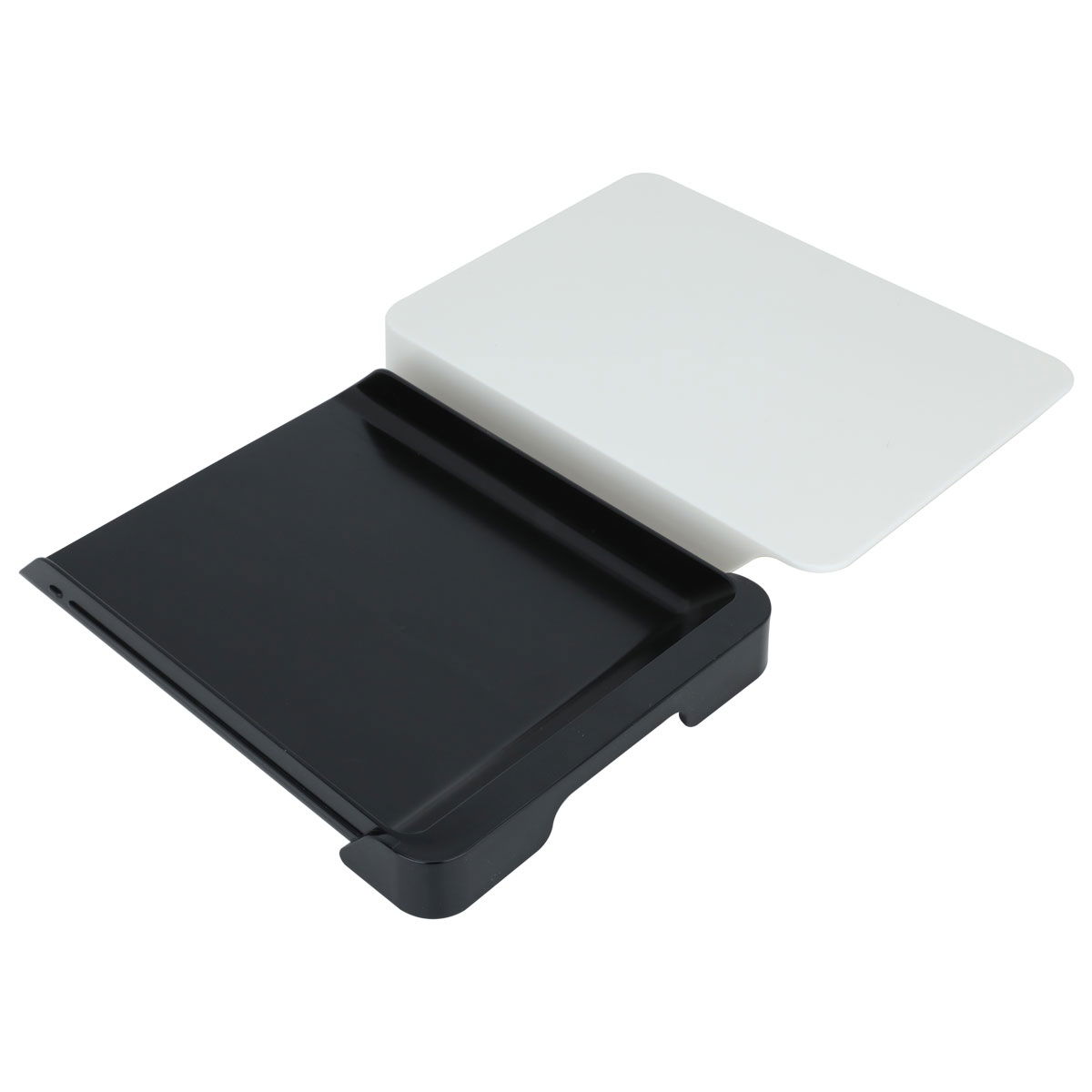 لوح تقطيع بلاستيك السيف غاليري، 30×22×4 سم - أبيض بأسود product image 2