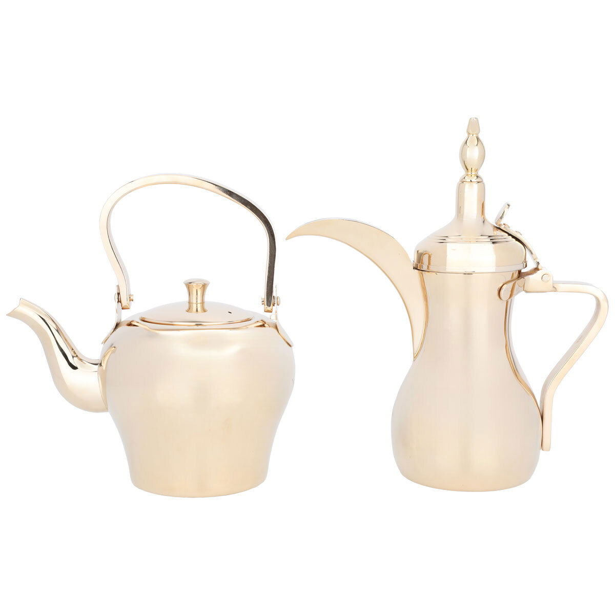 طقم دلال سليمان استيل السيف غاليري، 1.41 لتر - ذهبي product image 1