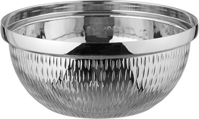 Al Saif Gallery Date tray with stainless steel lid, 16x16x15 cm, clear acrylic base, round - silver product image 5