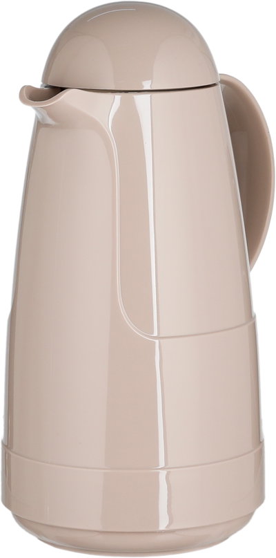 Rotpont 210 Thermos, 1 Liter, Glass Inner Container, Plastic Outer Body - Light Brown product image 4