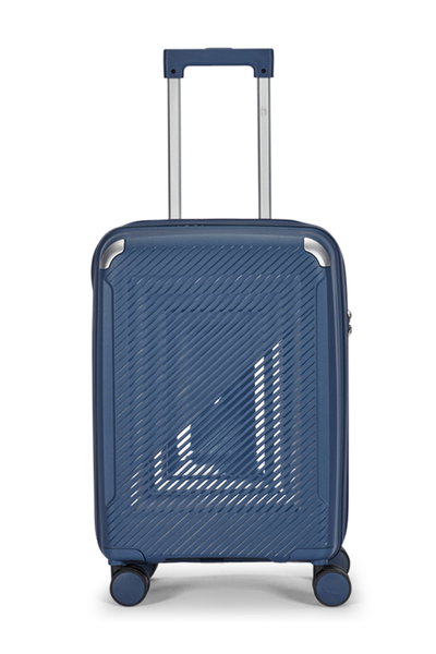 طقم شنط سفر بولي بروبيلين ليمرا، 3 مقاسات، 4 عجلات، بزاوية 360 درجة، LMA-PP514 - ازرق product image 3