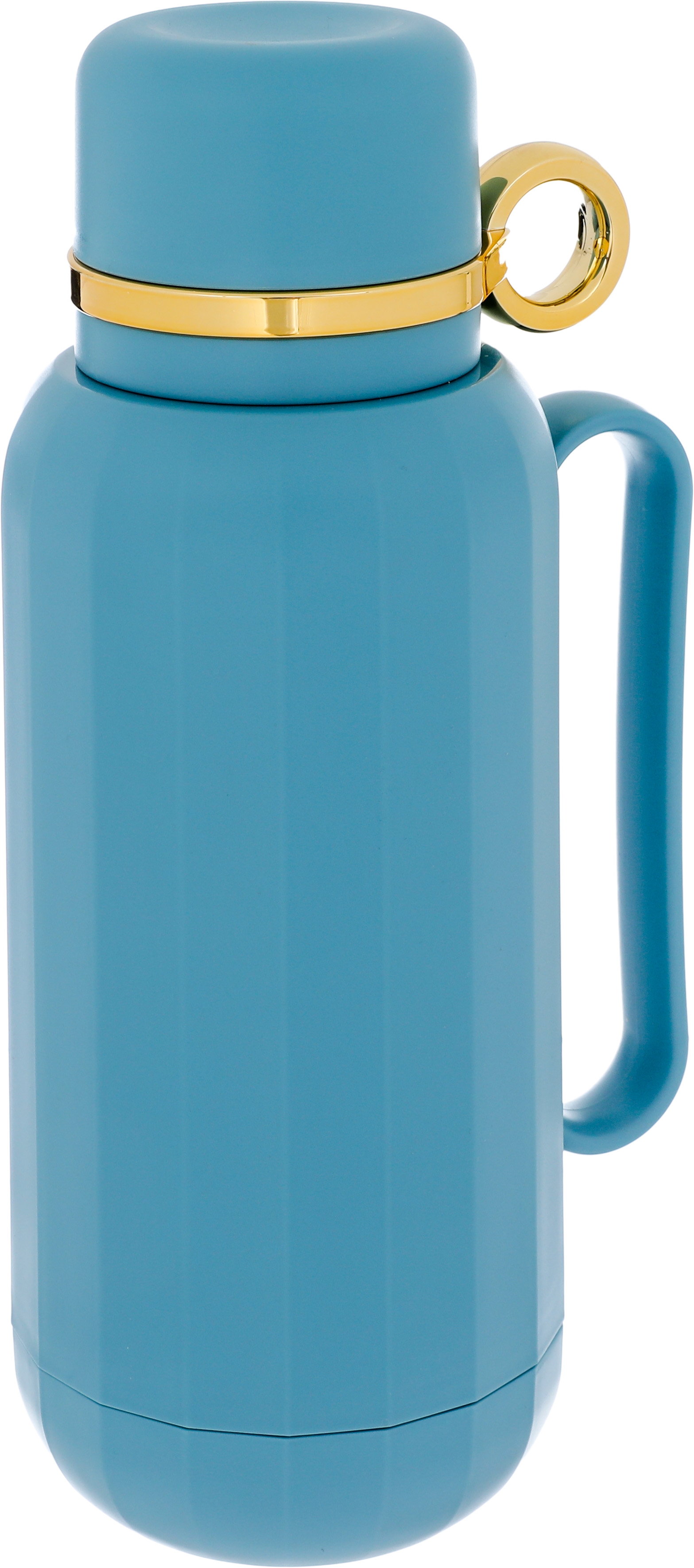 Timeless thermos, 1 liter, thermal glass inner container, plastic outer shell - green product image 3