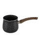 Al Saif Gallery granite bench, 7.5 cm, with wooden handle - black product image 1