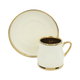 طقم فناجين سيراميك السيف غاليري، 12 قطعة - بيج product image 1