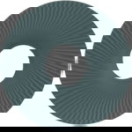 قاعدة أكواب سيليكون السيف غاليري، 9.5 سم، 4 قطع - أبيض أخضر product image 2
