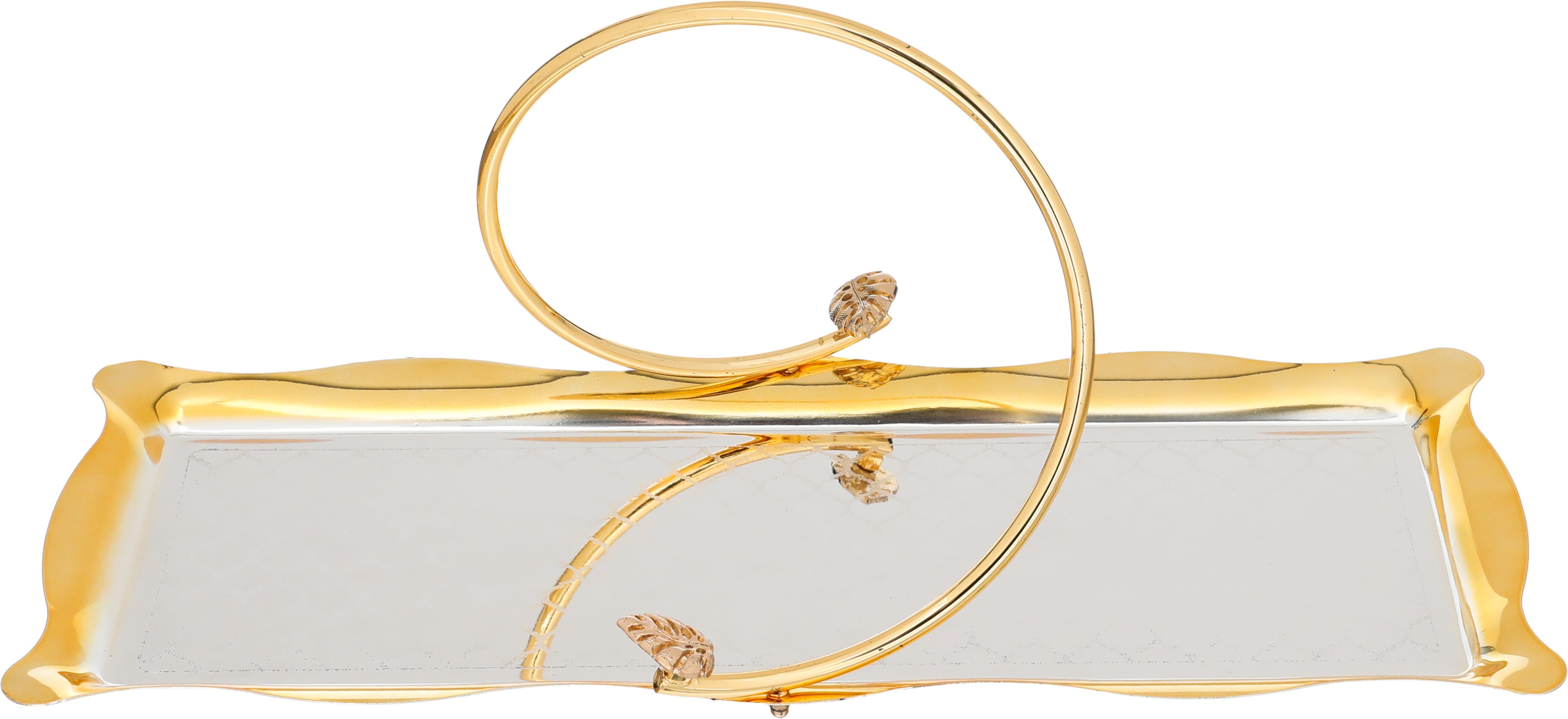 Al Saif Gallery Steel Hanger, 38 X 15 X 2 Cm - Gold product image 1