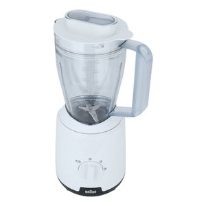 خلاط كهربائي براون، 1.5 لتر، 600 واط، مطحنتين، سرعتين - أبيض product image 2