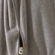كابا لاطفال كورال فليس ريفي، 90×75 سم، كبسولة من الجانبين - رمادي product image 4