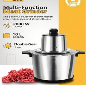 فرامة لحم دينكس ، 500 واط، 10 لتر ،DX3224 - فضي product image 2