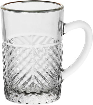 Max Glass Teapot Set, Gold Line, 6 Pieces - Clear product image 2