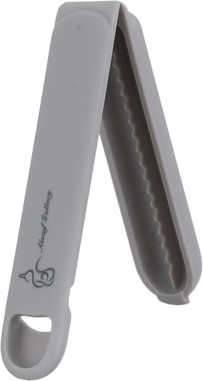 طقم مشابك أكياس بلاستيك السيف غاليري، 8.5 سم، 8 قطع - رمادي product image 3
