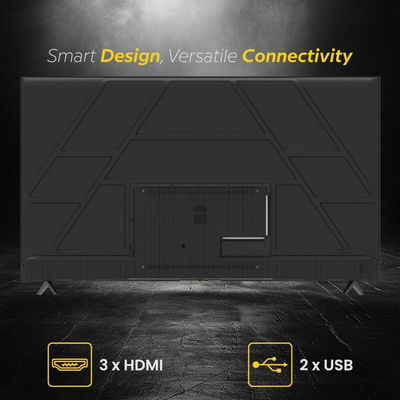 تلفزيون سمارت بدون اطار فيسيو، 65 بوصة، 4K، رسيفر داخلي، 2 ريموت كنترول، نظام Tizen، 65VSSU3TIZEN - اسود product image 6