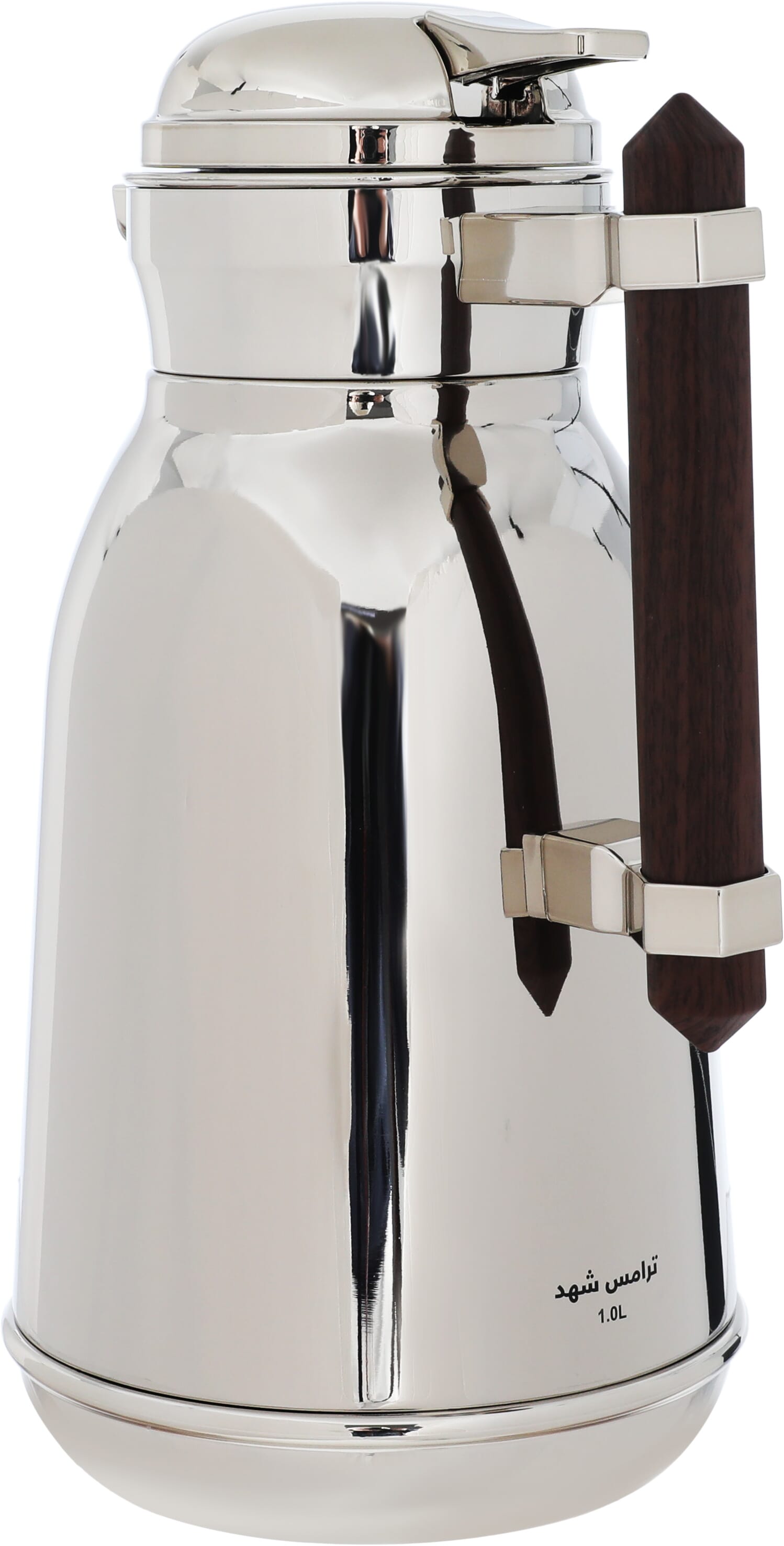 Al Saif Gallery stainless steel thermos set, 1/0.75 litre, two pieces - silver product image 5