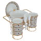 Al Saif Gallery porcelain soup set, 15 pieces, Asiri pattern - white product image 1