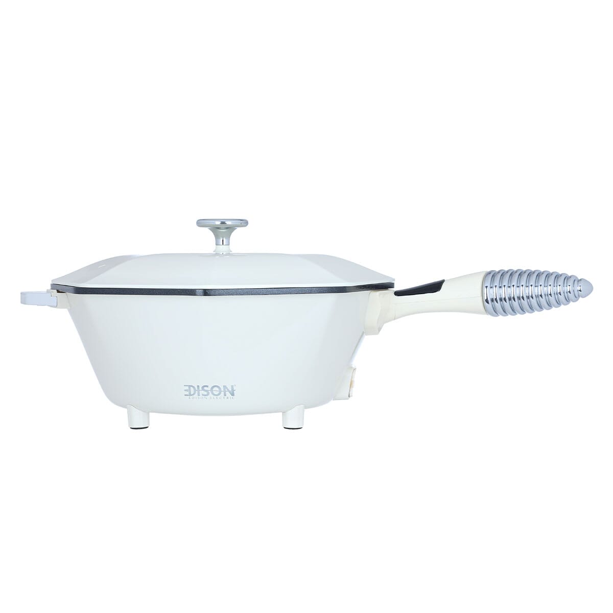 Edison Electric Cooking Pot, 1800 Watt, Digital, 4 L, 6 Functions - White product image 3