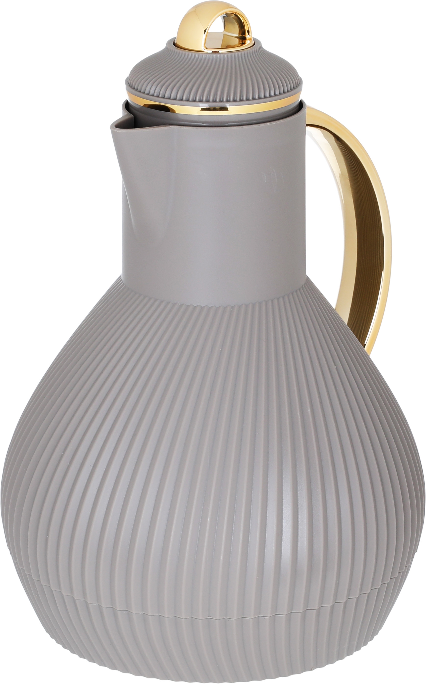 Al Saif Gallery Alia thermos, 1 liter, thermal glass inner shell, plastic outer shell - Cappuccino product image 3