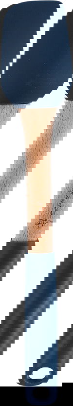 ملعقة تقليب طعام بلاستيك السيف غاليري، 31×5.5 سم، يد خشب - ازرق غامق خشبي product image 1
