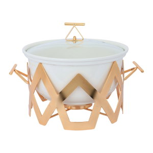سخان طعام بورسلان السيف غاليري، 10 انش، بغطاء زجاج - أبيض product image 2