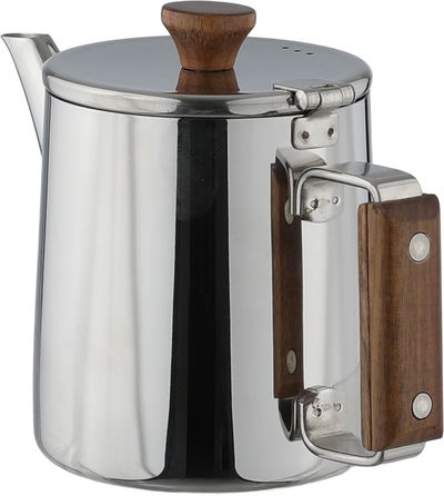 إبريق شاي استيل خشب السيف غاليري، 0.5 لتر، يد خشب - فضي خشبي product image 2
